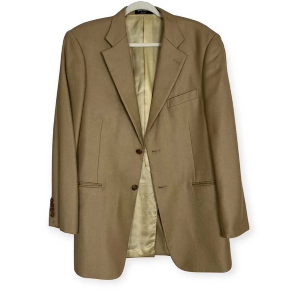 John‎ Nordstrom Loro Piana 100% Cashmere Sport Coat Blazer Sz 42 *notes
